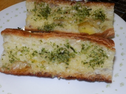 パセリではなく、青のりで代用させていただきました。おいしかったです。