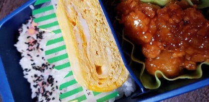 お弁当にin☆美味しくいただきました！ごちそう様です(*^^*)