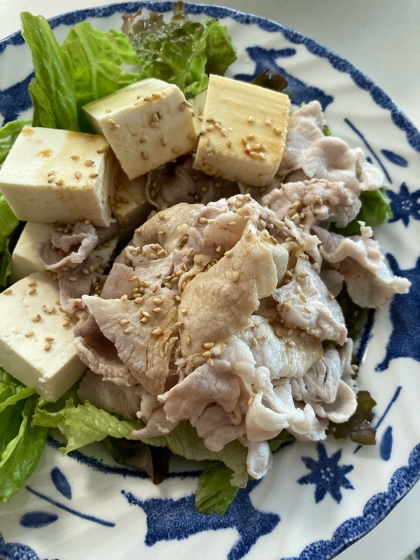 ♦️タレが美味しい四川風 豚肉の冷しゃぶ