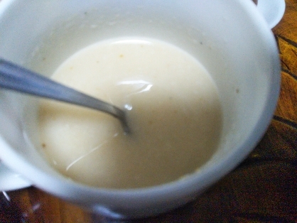 シナモンとメープルシロップのホットミルク