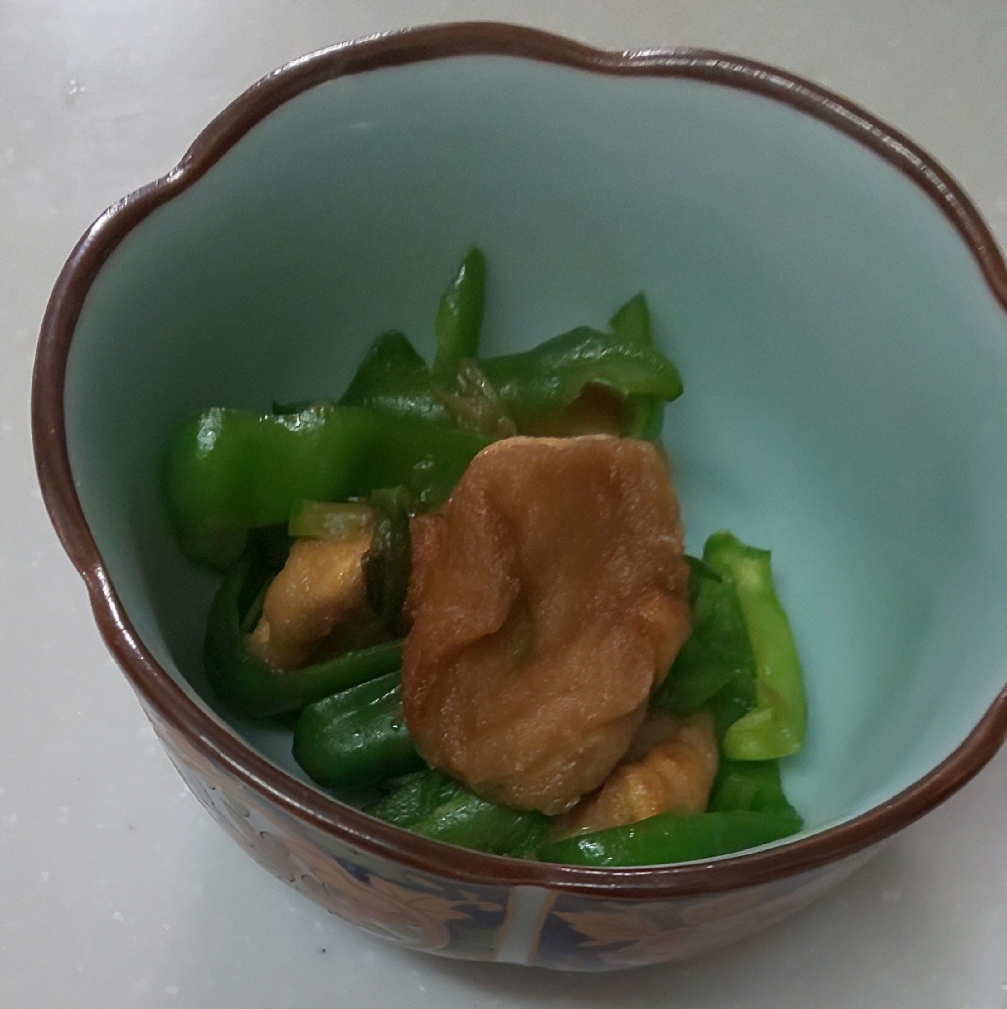 ☆ピーマンと焼き麩の炒め煮☆