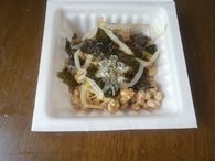 豆もやしと海苔の納豆