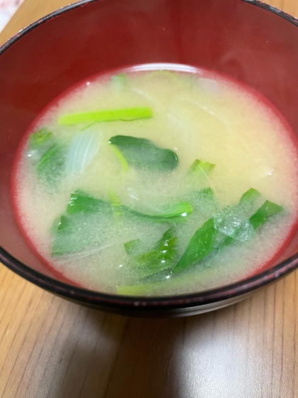 柔らかたまねぎが美味しい野菜の味噌汁