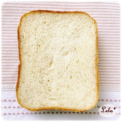米粉ブレンドのプレーン食パン@ホームベーカリー