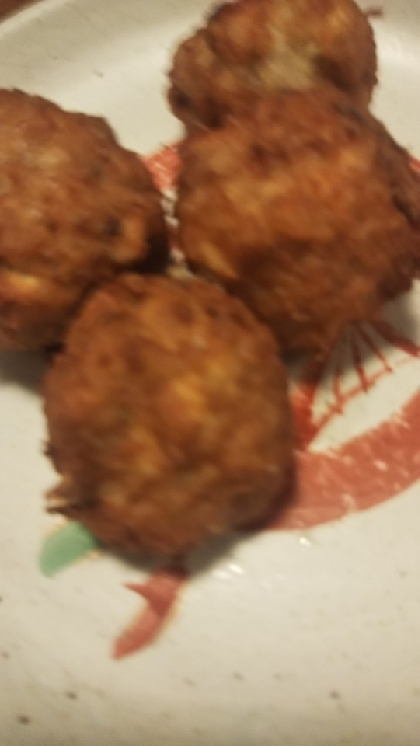 れんこんと豆腐の揚げだんご