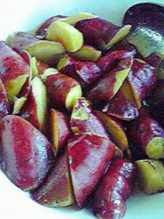 レンジで簡単 大学芋風 レシピ 作り方 By たんさん娘 楽天レシピ レンジで簡単 大学芋風 レシピ 作り方 By たんさん娘 楽天レシピ