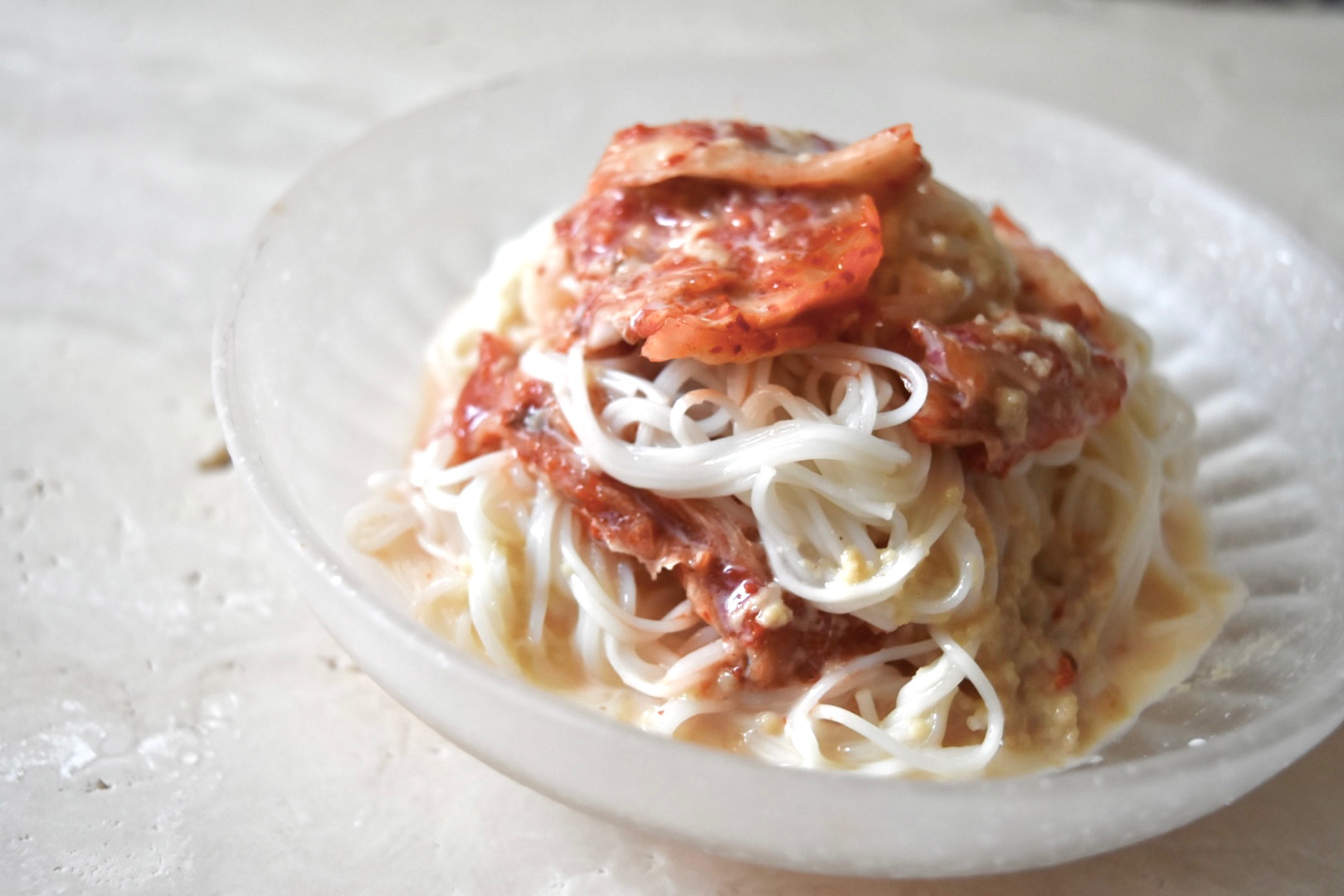 濃厚！ごまだれ豆乳キムチ素麺