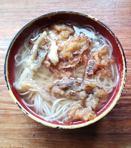 かき揚げそうめん