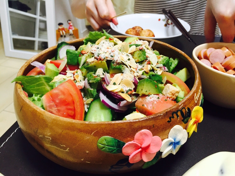 ☆食卓がグンっと華やかに☆ ボウルサラダ
