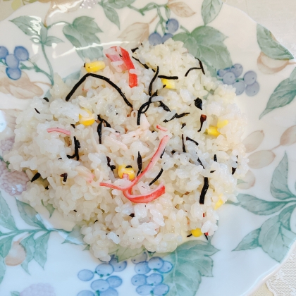 ひじき入りチャーハン