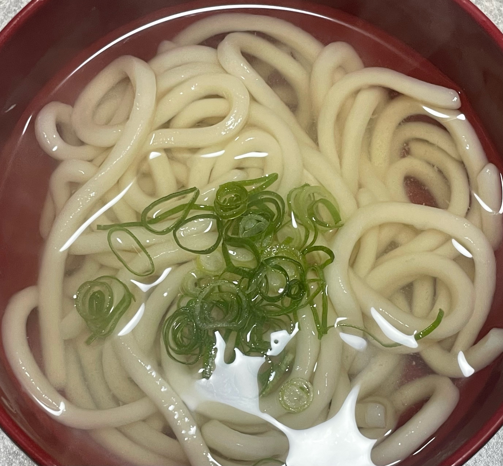 うどん みりんで甘味プラス♩