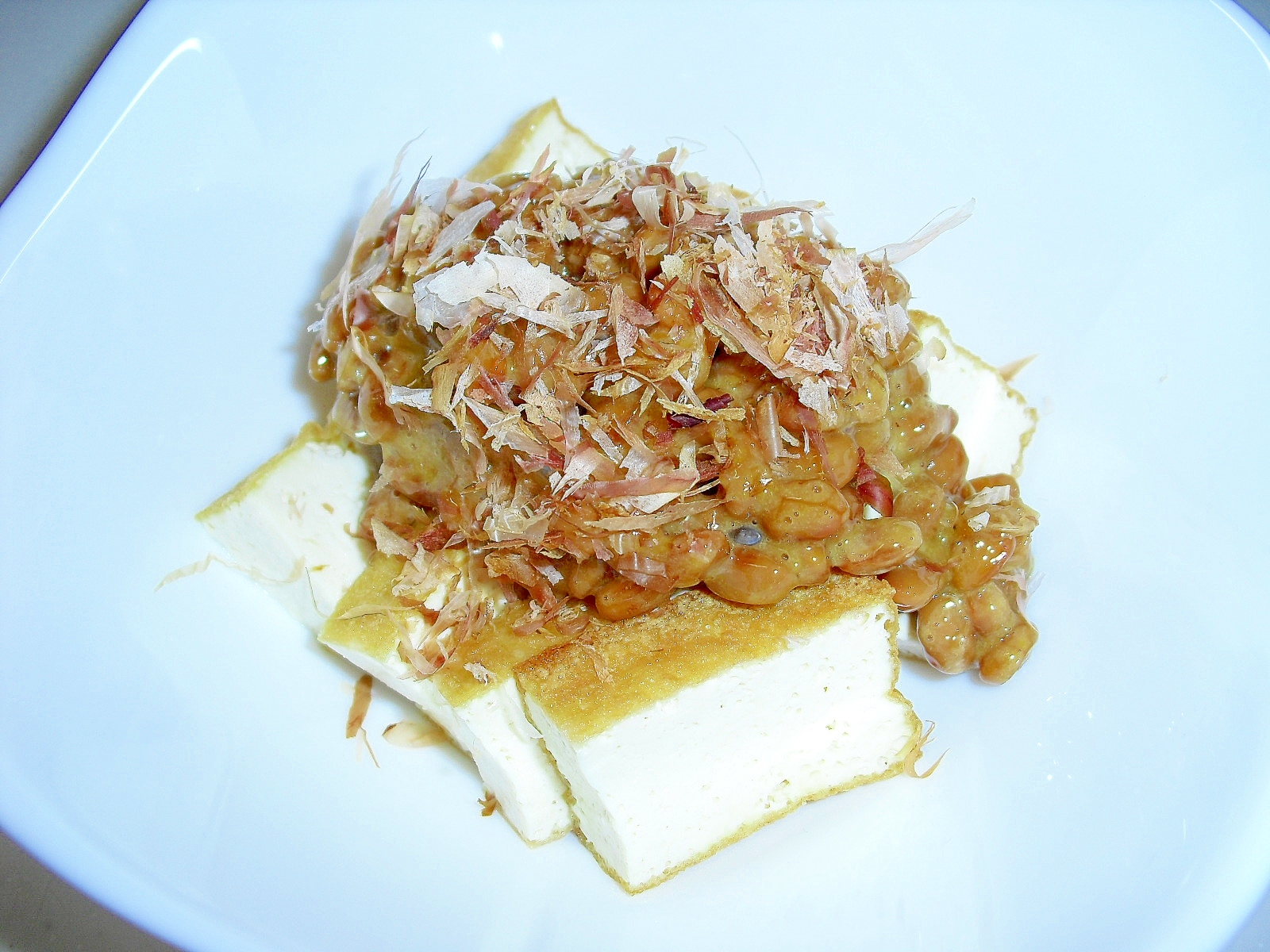 おうち居酒屋 我が家の 厚揚げ納豆 レシピ 作り方 By Miyu 楽天レシピ