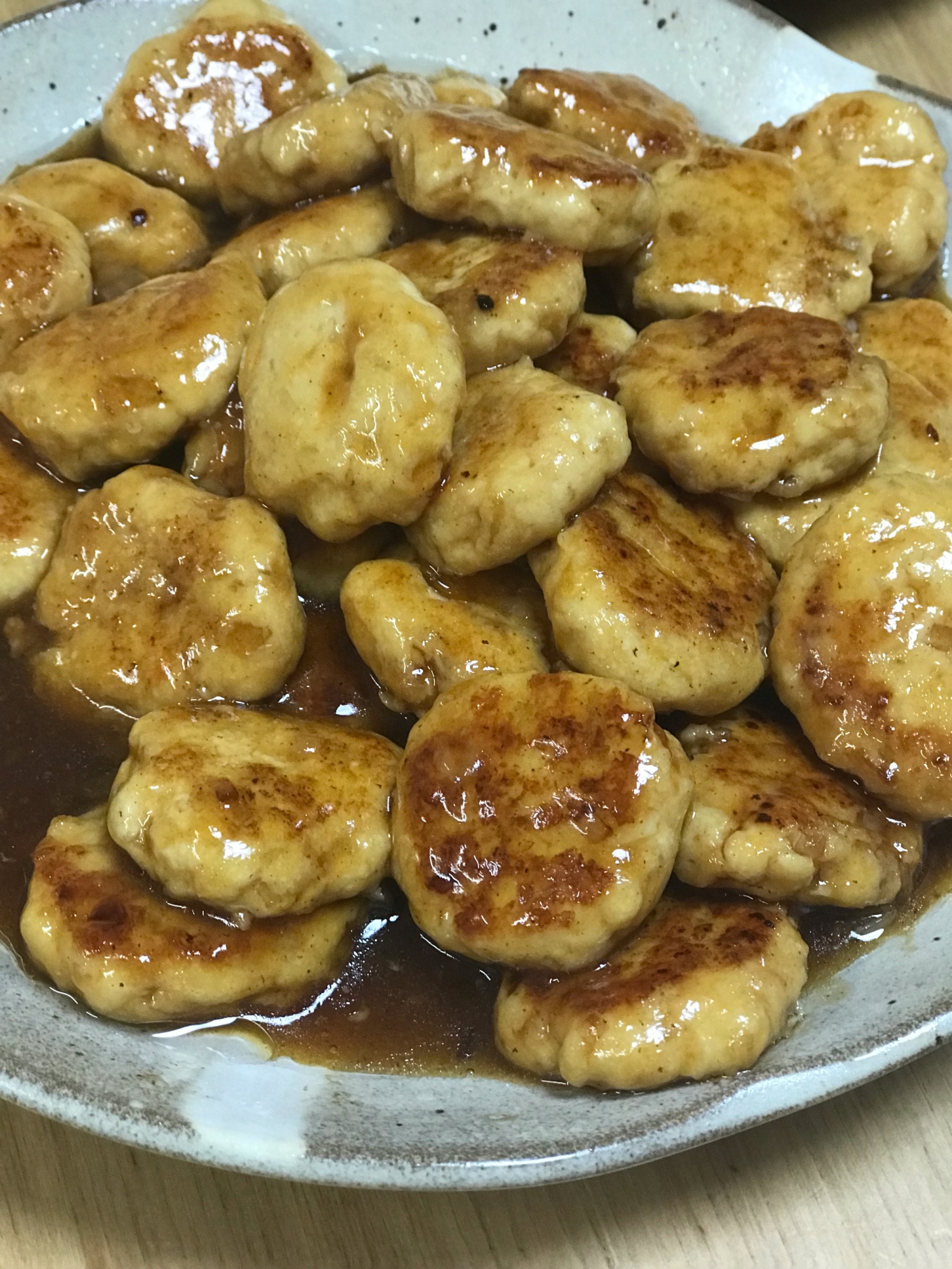 豆腐と鶏肉のヘルシー柔らかハンバーグ♪