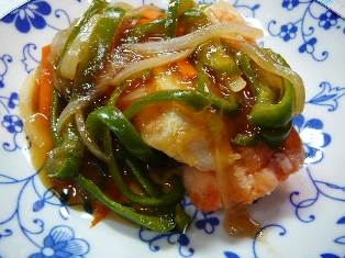 鮭はもちろんですが、つくねや厚揚げにもばっちりです！野菜あんを多めに作って使い回してみました。おいしいレシピありがとうございました♪