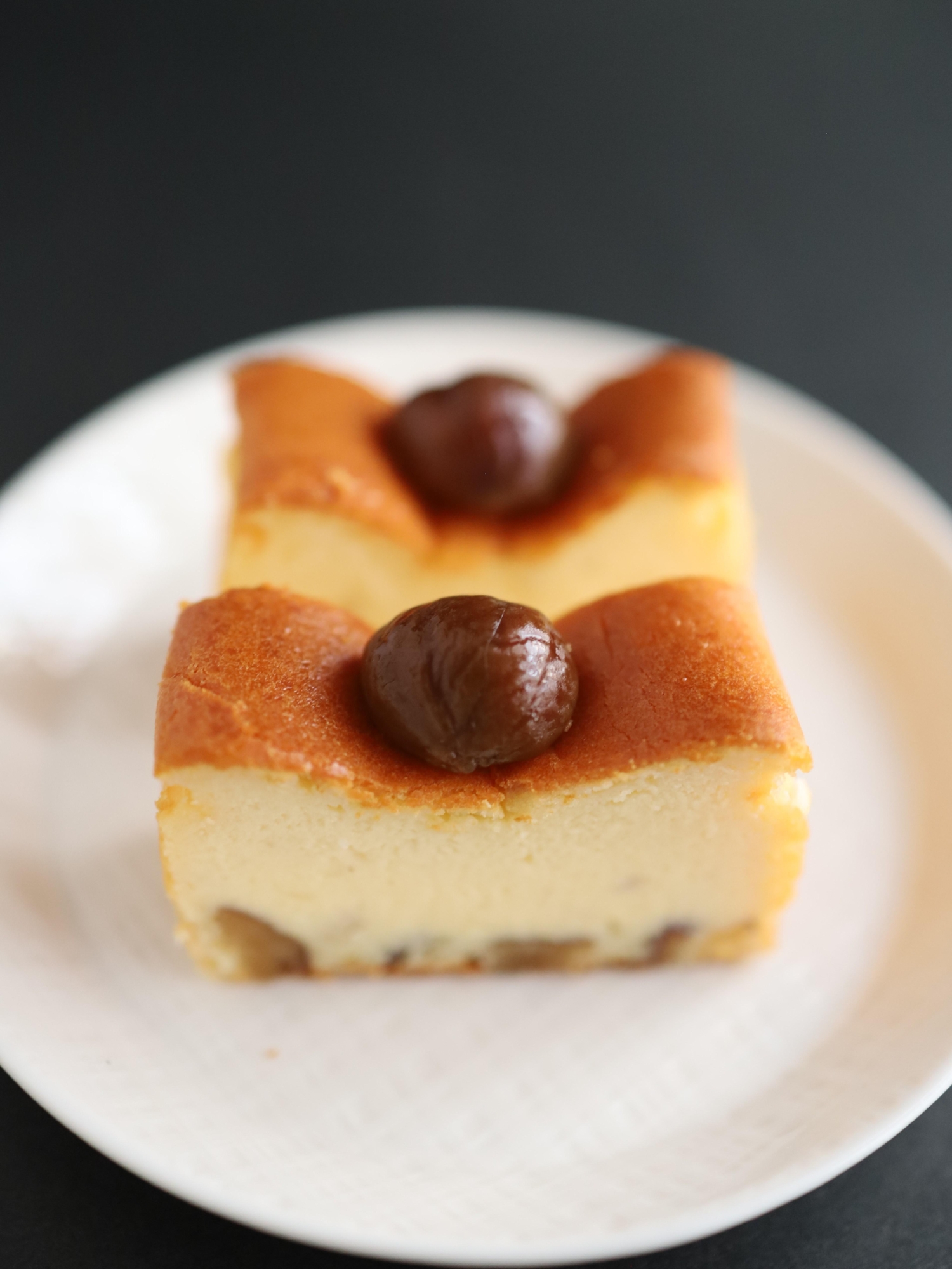 Hmとマロングラッセで簡単本格マロンチーズケーキ レシピ 作り方 By めろんぱんママ めろんカフェ 楽天レシピ