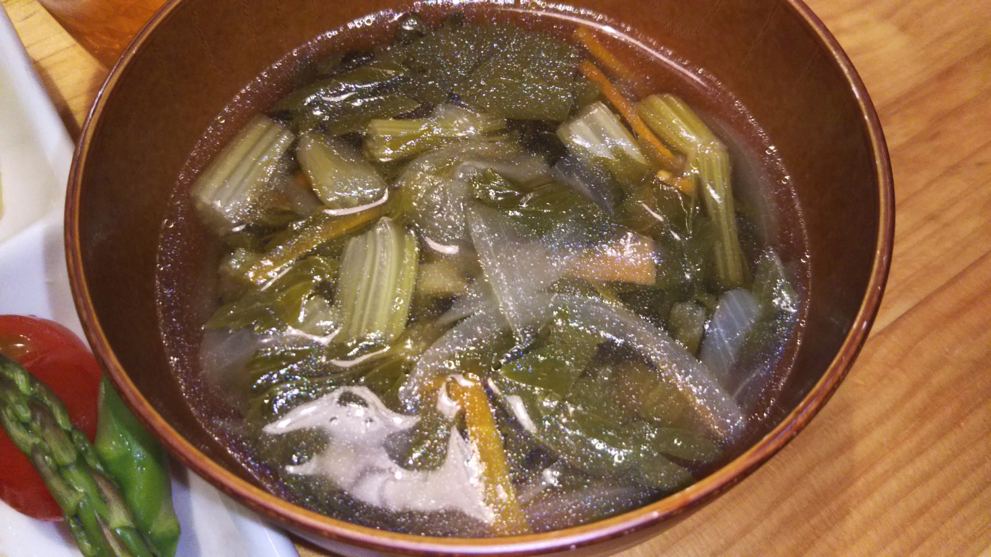 クセになる 簡単 セロリのコンソメスープ レシピ 作り方 By Asian0531 楽天レシピ