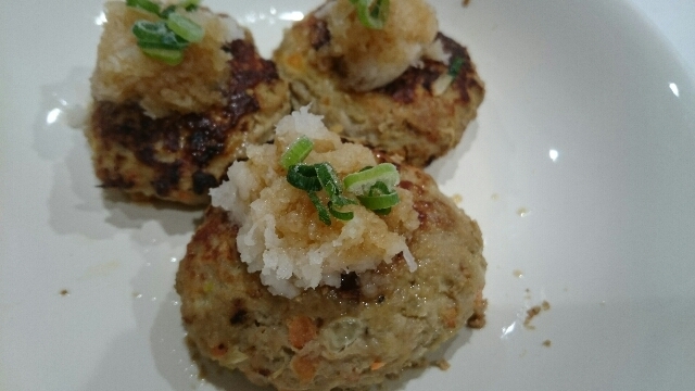 基本をおいしく！④おろしハンバーグ