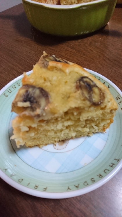 オーブントースターで 簡単バナナケーキ レシピ 作り方 By Acchan66 楽天レシピ