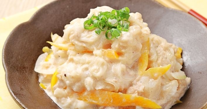【副菜】 長芋とツナのポテトサラダ風