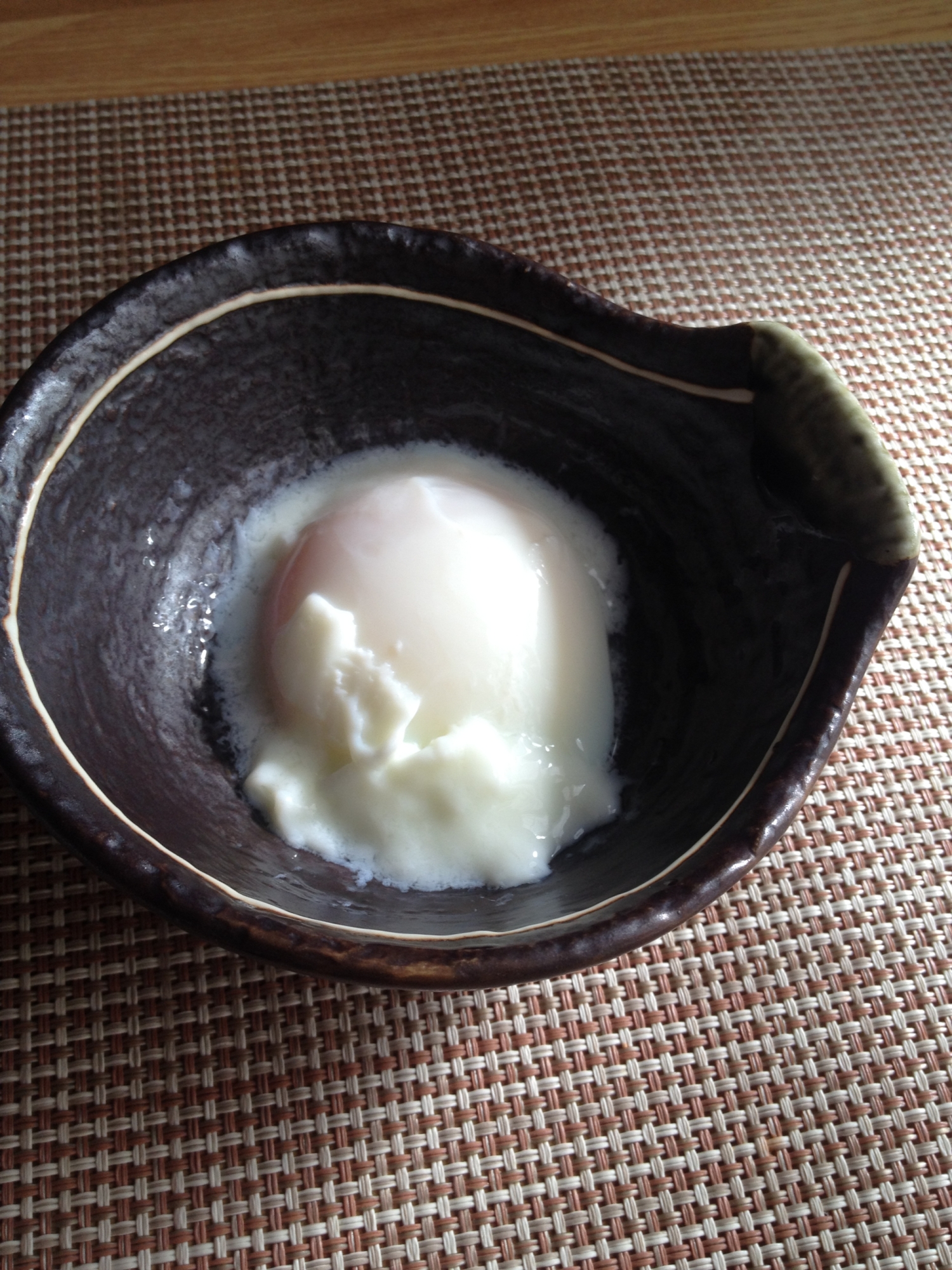 スープジャーで簡単温泉玉子