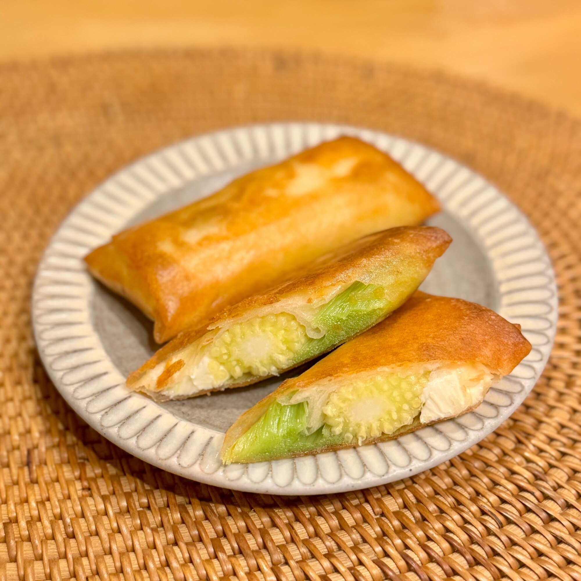 ヤングコーンとクリチの春巻き レシピ・作り方 by ずーみんちのご飯