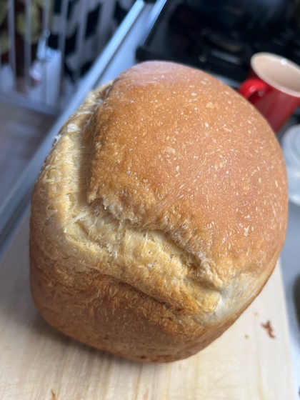 忙しくてもHBで本格派☆我が家の早焼き食パン