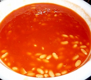白いんげんのトマトスープ