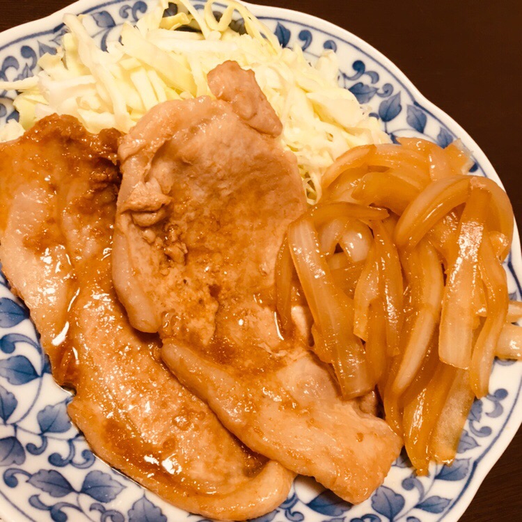 簡単！玉ねぎたっぷり生姜焼き