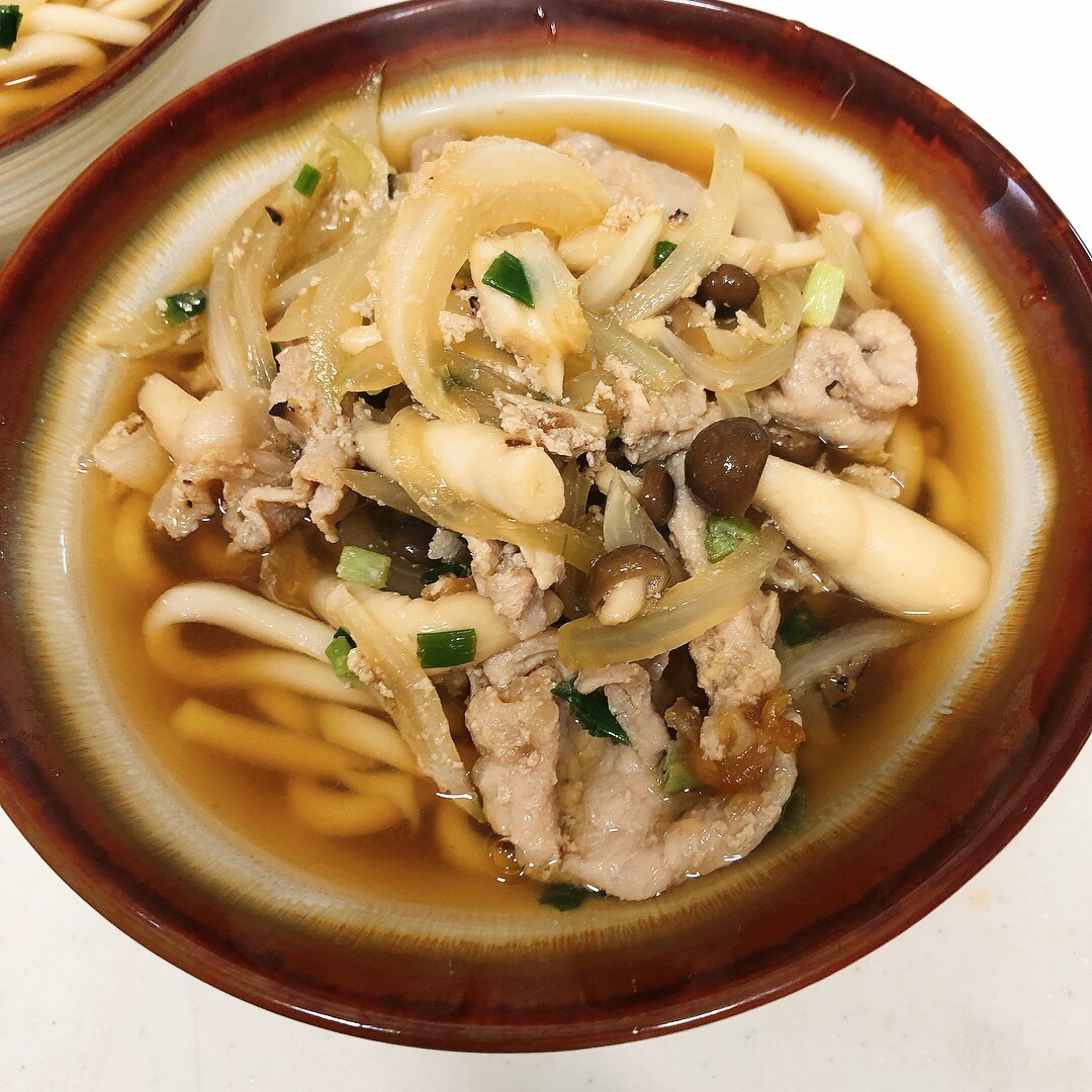 安くてうまい!豚こまの肉うどん