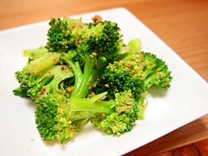 簡単!シンプル!ブロッコリーのごま酢和え★