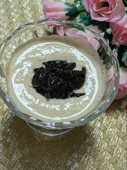 朝食におすすめ♡プルーン入りヨーグルト