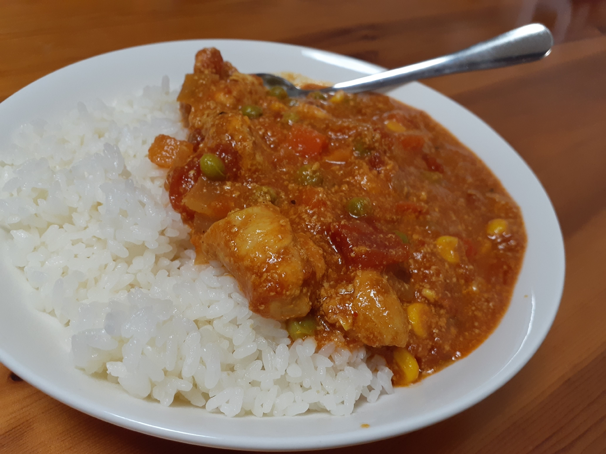 安くて美味しい！鶏胸肉のバターチキンカレー！