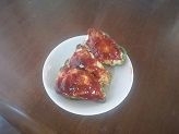 ケチャップとソースを使って作るソースがとってもおいしかったです。