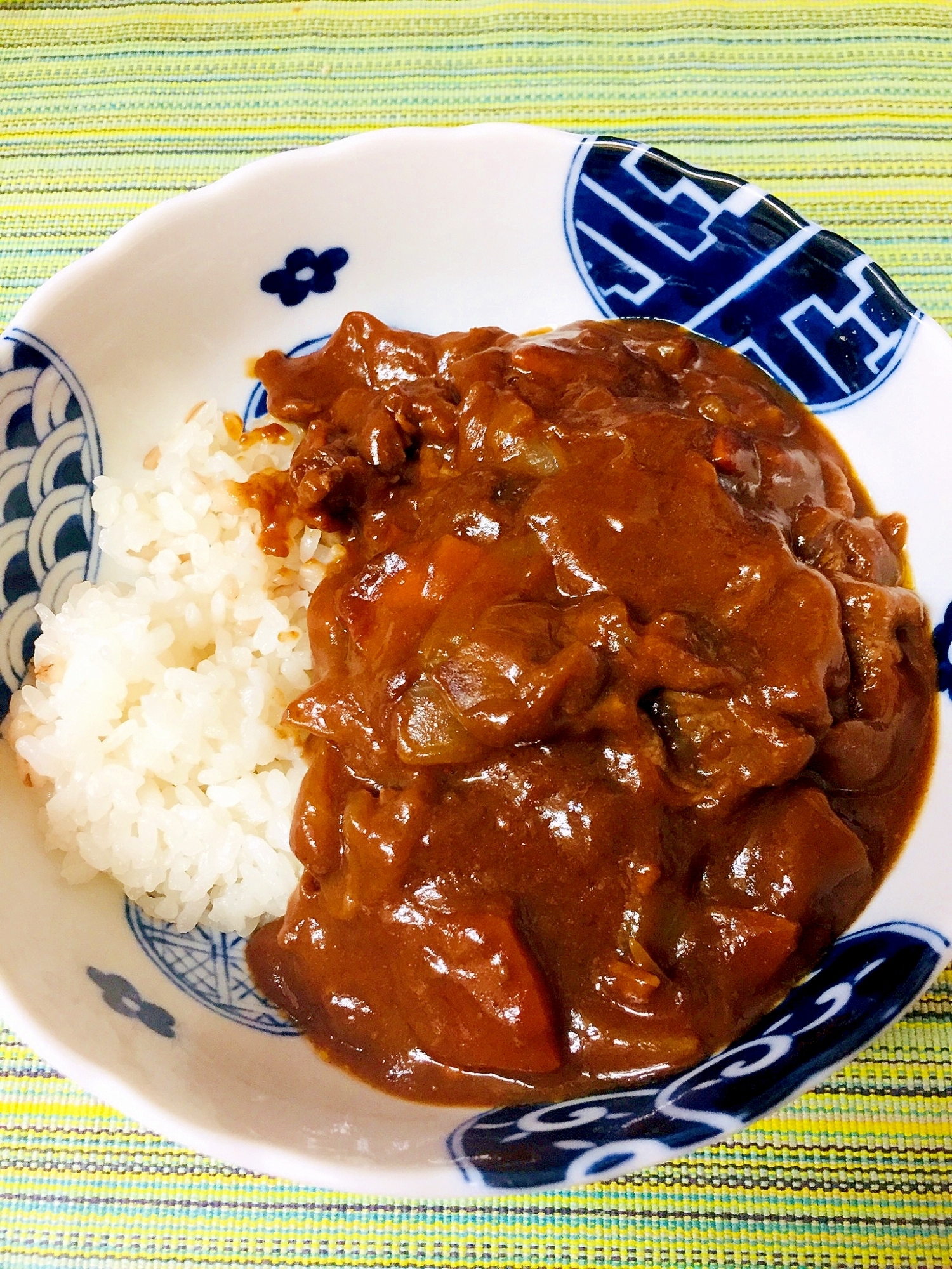 クリスマスに♪牛肉と玉ねぎと人参のハヤシライス