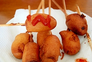 ホットケーキミックスでアメリカンドッグ レシピ 作り方 By Edge7786 楽天レシピ