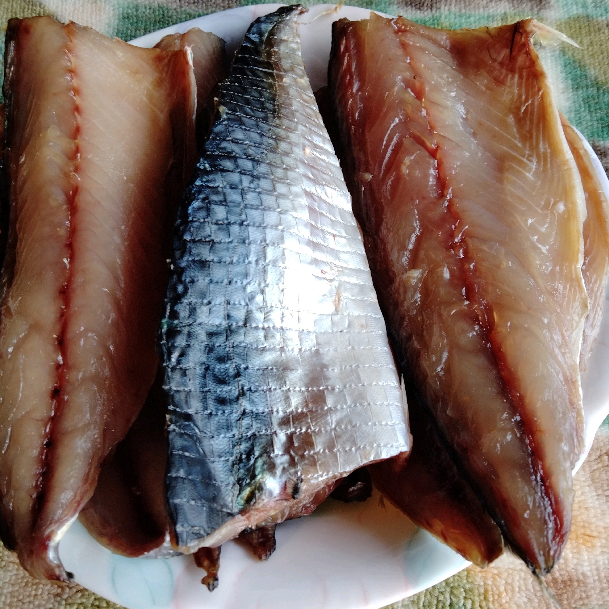鯖の塩干し