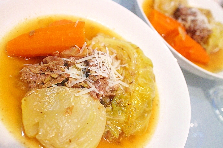 野菜をたっぷり食べよう！ラム肉と野菜の柔らか煮