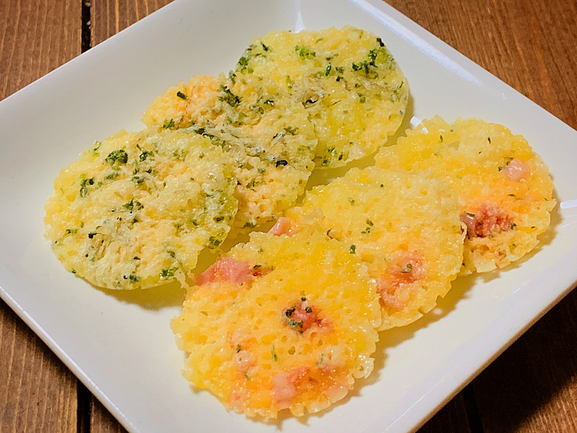 Mec食 アレンジいろいろチーズせんべい レシピ 作り方 By Satorin7 楽天レシピ Mec食 アレンジいろいろチーズせんべい レシピ 作り方 By Satorin7 楽天レシピ