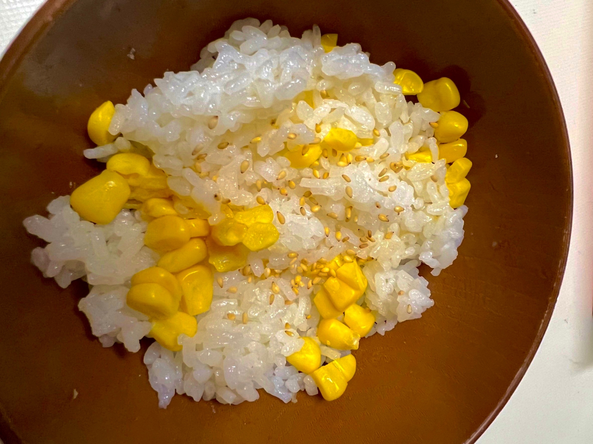 混ぜるだけ!とうもろこしご飯!