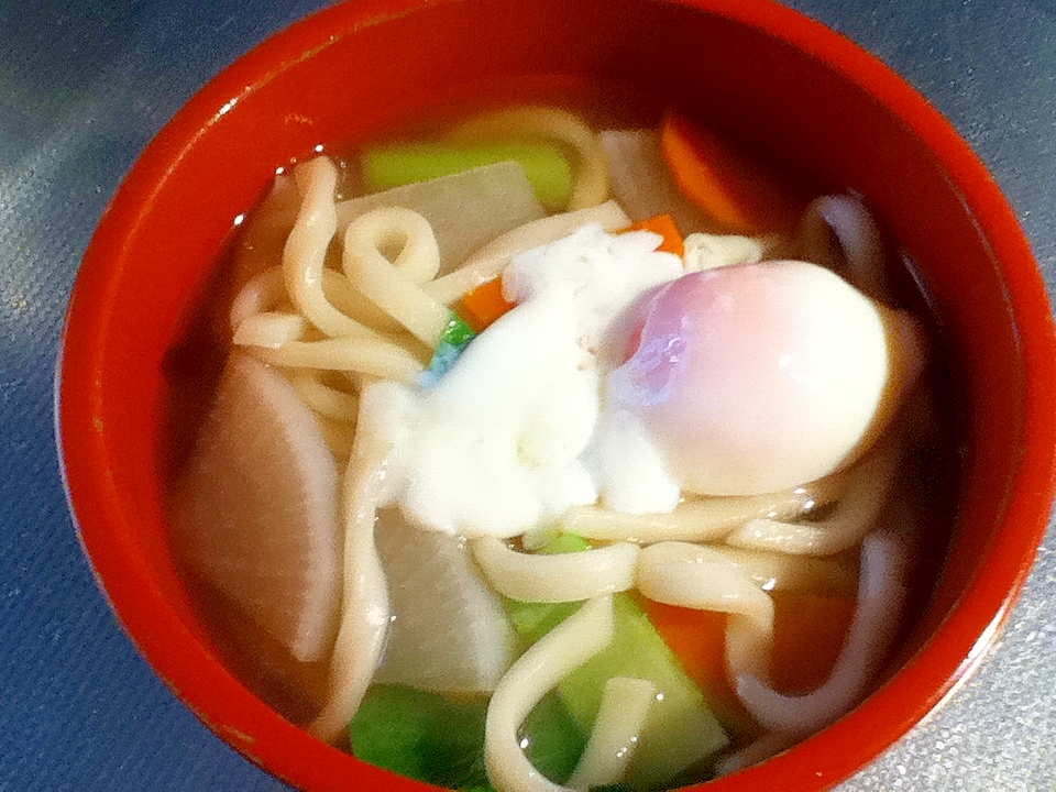 我が家のうどん　しょうゆ出汁