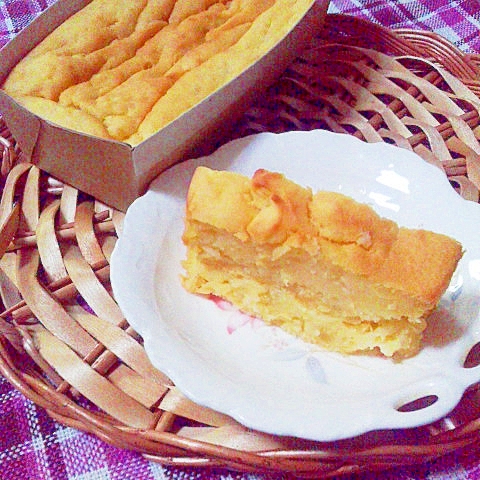 スイートポテトパウンドケーキ レシピ 作り方 By Mama Papa 楽天レシピ