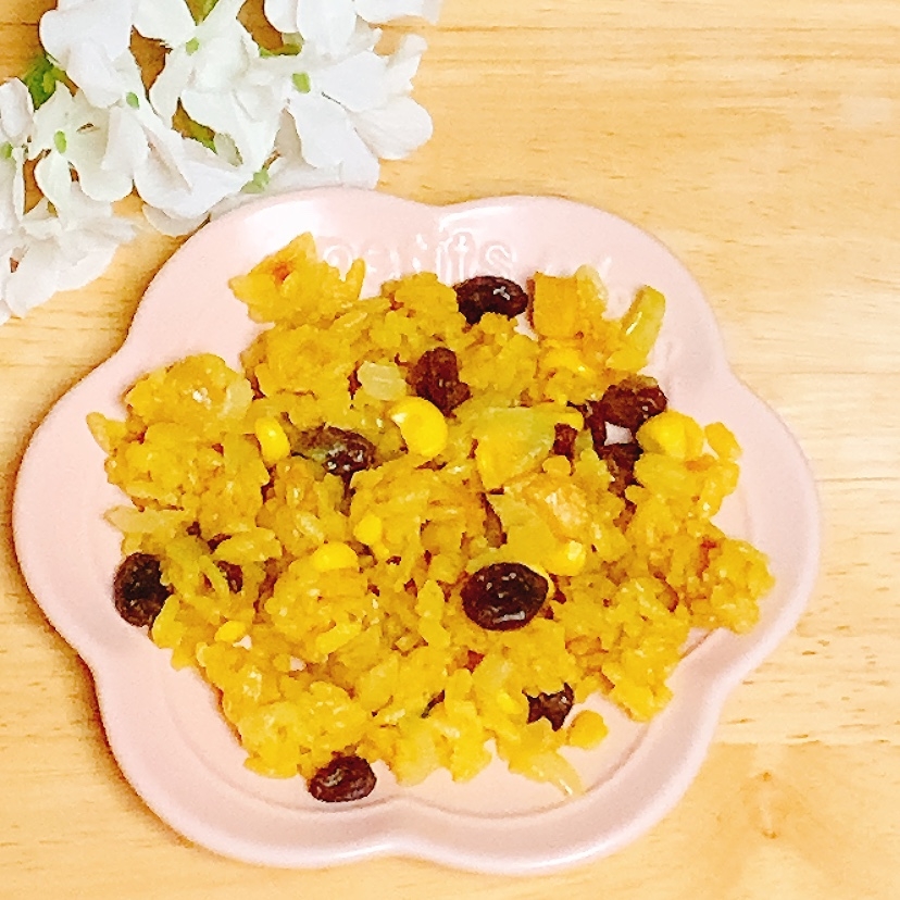 甘い♪カレーチャーハン