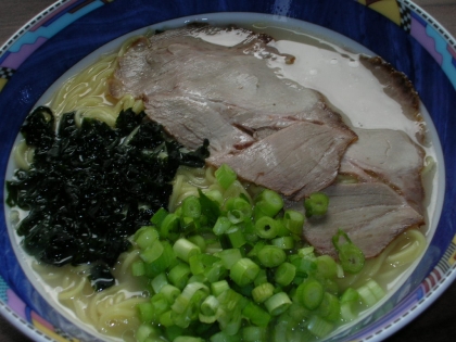 ちょい足しで♪とんこつ風？塩ラーメン