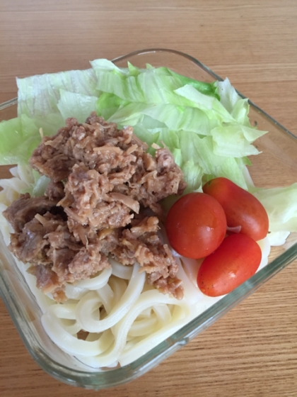 焼肉のタレと味噌で簡単極ウマ！冷やし肉味噌うどん