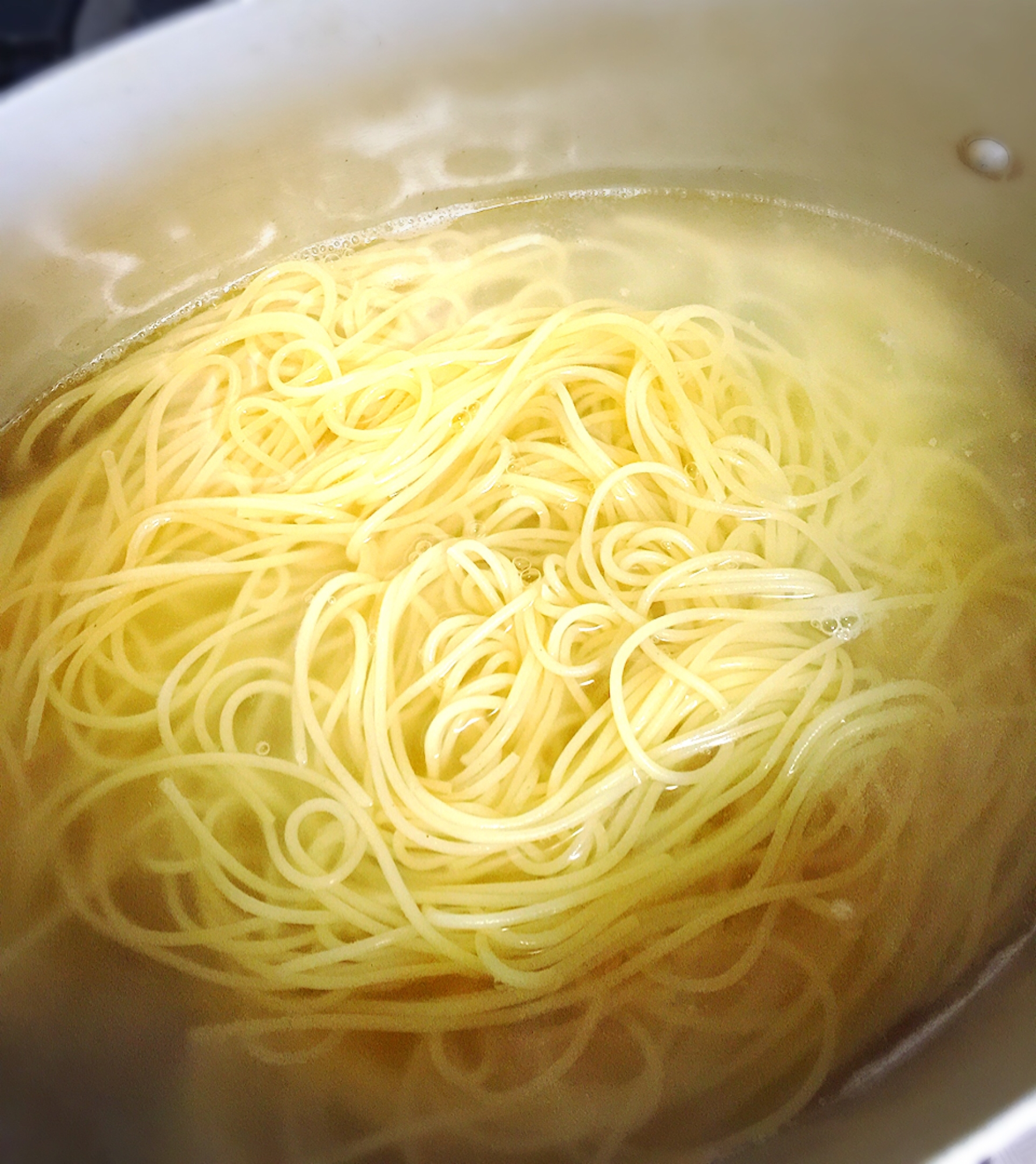 簡単 省エネ技 乾麺で生麺風パスタ レシピ 作り方 By らあじ2213 楽天レシピ