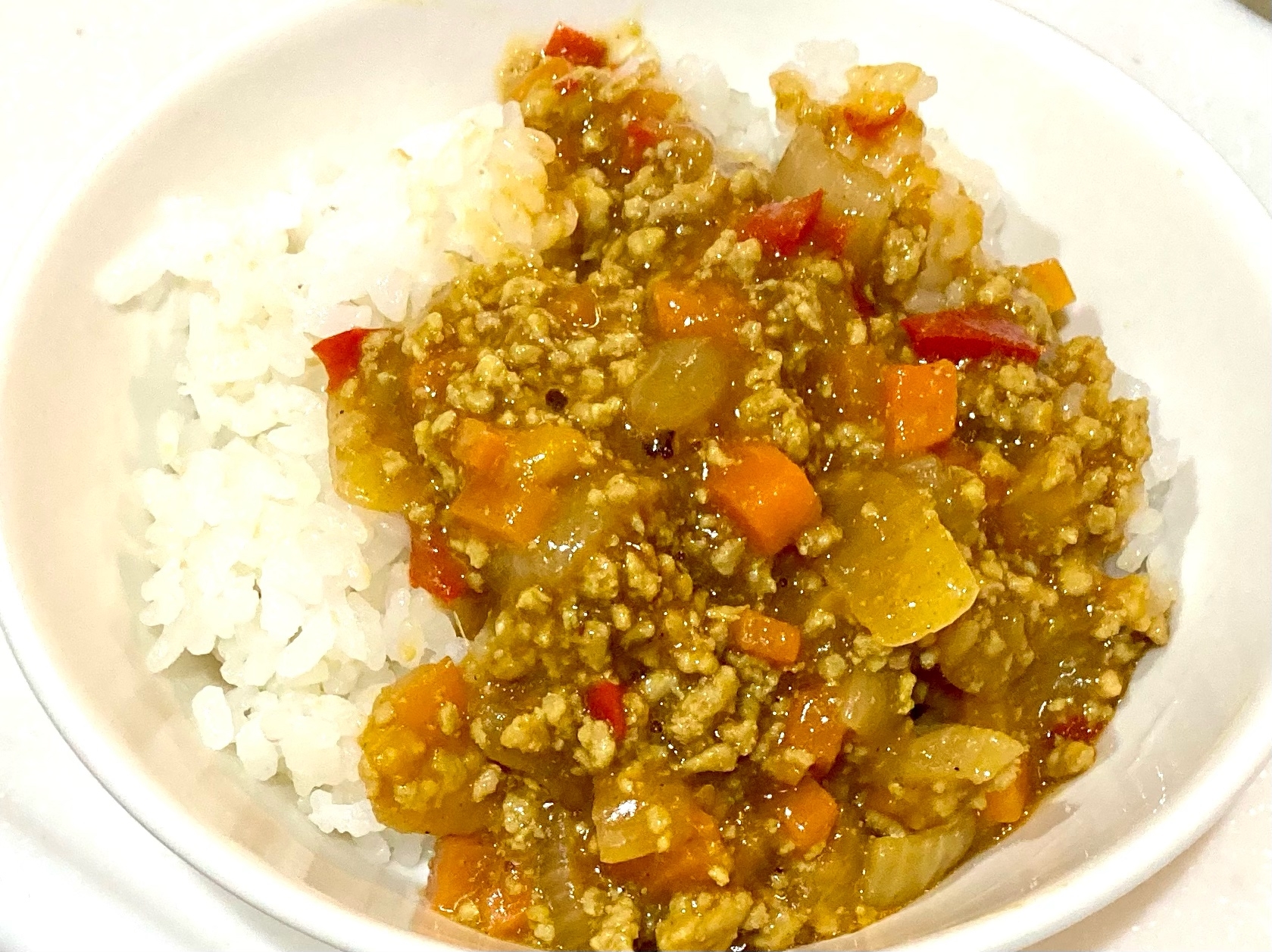 我が家のキーマカレー