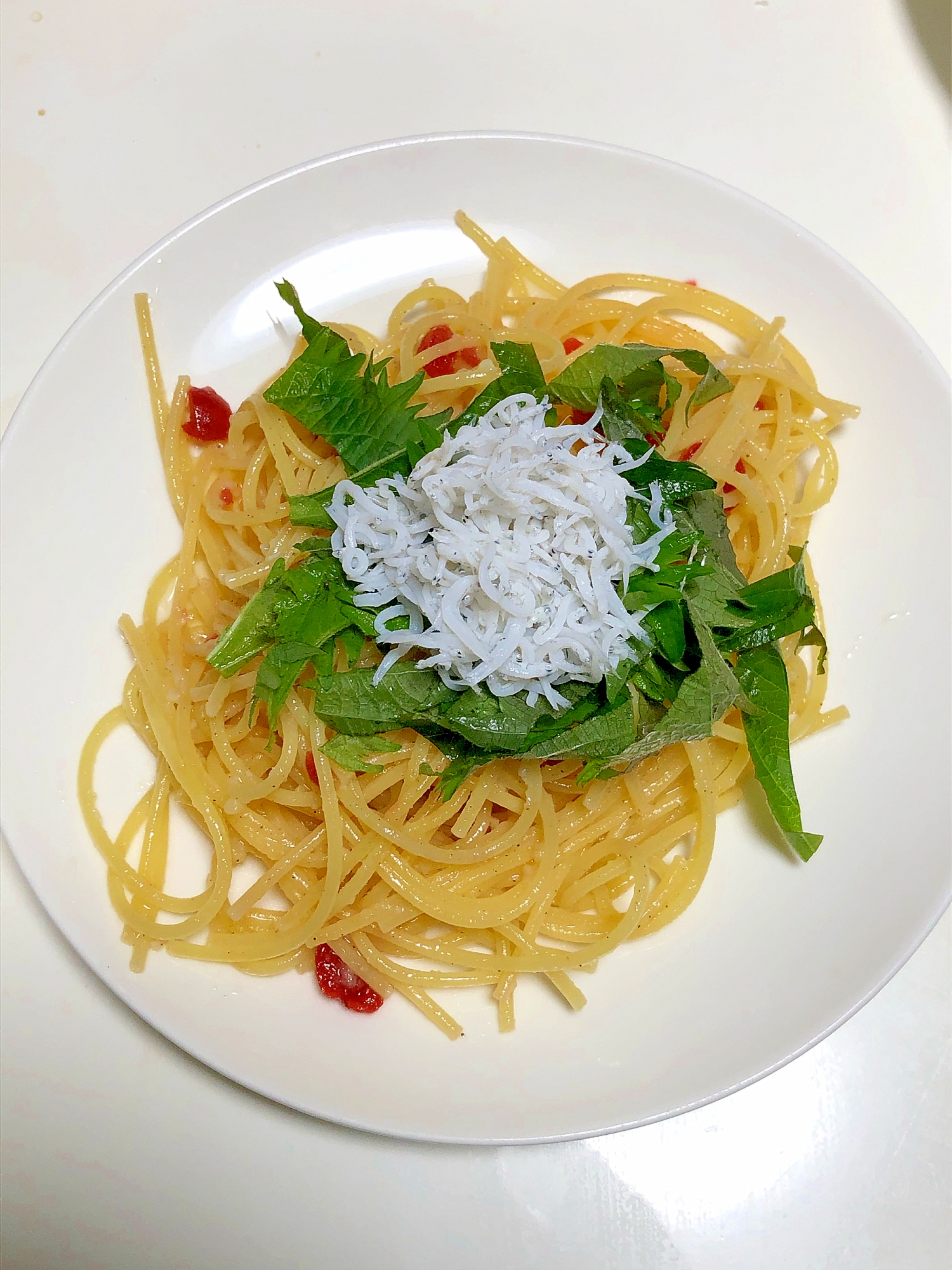 しらすと大葉がとても合うあっさりパスタ！