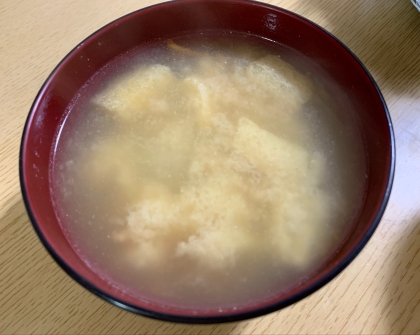 お味噌汁 大根と油揚げ