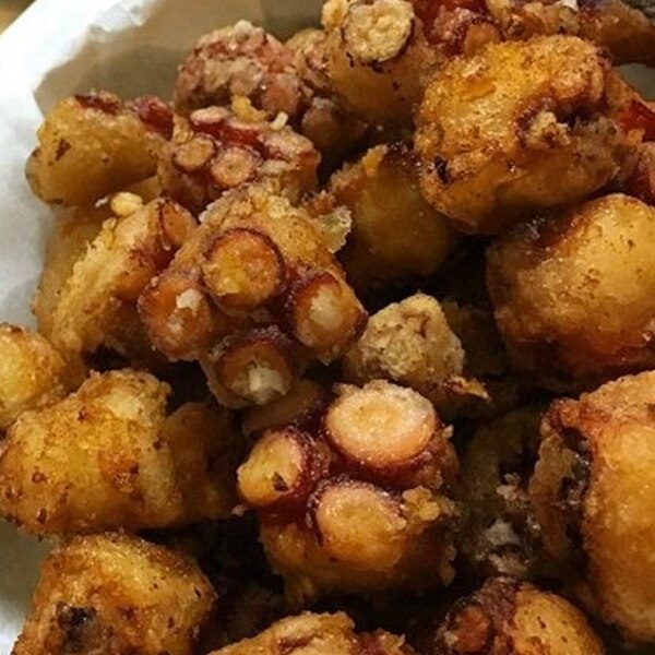 タコの唐揚げ レシピ 作り方 By 桜 咲子 楽天レシピ タコの唐揚げ レシピ 作り方 By 桜 咲子 楽天レシピ