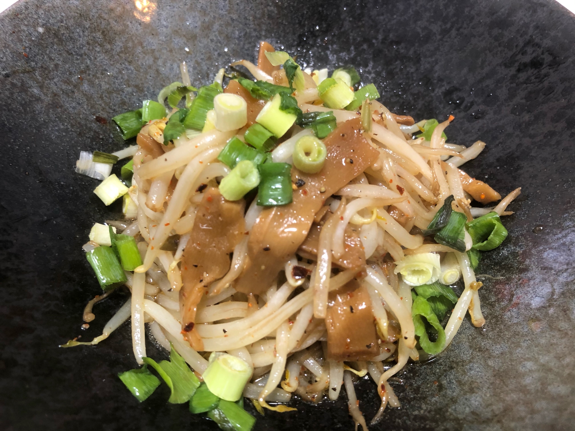 あともう一品 メンマともやしの炒め物 レシピ 作り方 By Toggy S Boss 楽天レシピ